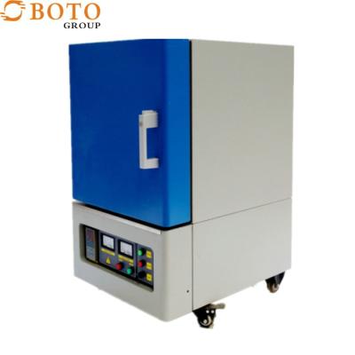 China 20L 1600C Degree High Temperature Muffle Furnace Vacuum Heat Treatment  Temperature Control en venta