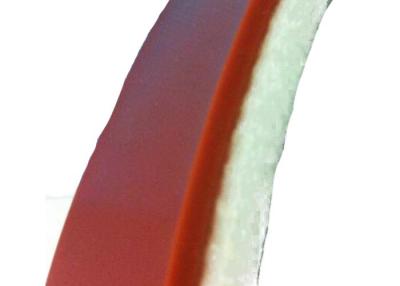 中国 白く/赤いシリコーンは押す機械のためのベルトの耐熱性フェルトに塗りました 販売のため