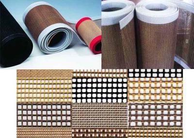China Industrial Fiberglass Belts And PTFE Mesh Conveyor Belts for sale