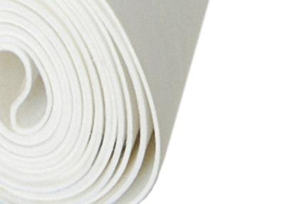 China Fieltro laminado del secador del molino de papel de BOM, color del blanco del fieltro de la fabricación de papel en venta