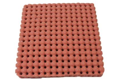 China Perforated Soft Silicone Rubber Sheet Customized Color Environmental Friendly for sale