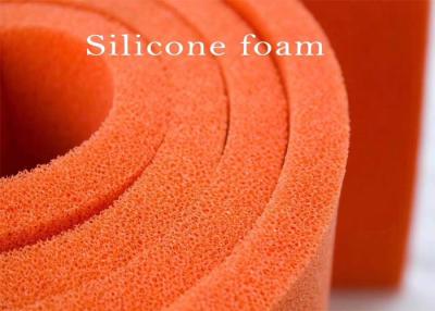 China High Elasticity Silicone Foam Sheet Padding Open Cell Style For Press Machine for sale