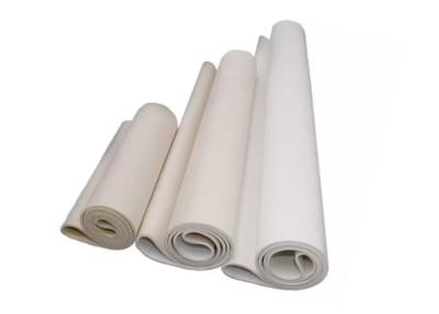 China 12mm Thick Nomex White Sublimation Aramid  Heat Resistant Felt for sale