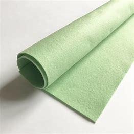 China wear resisting 100GSM Colorful Polyester Felt Sheets high cross force for sale