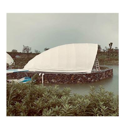 中国 3m 4m 5m 6m 7m durable luxury cotton glamping canvas outdoor camping bell tents 販売のため