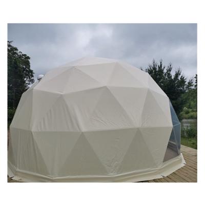 China Sale Igloo 3.6m 4.6m 12ft Durable Top Hotel Geodesic Dome Glamping Camping Tent With Toilet Bathroom en venta