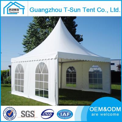 中国 Factory price waterproof all height waterproof outdoor party tent maximum awning pagoda tents for sale 販売のため