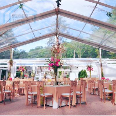 Chine Hot Sale Tent Transparent Marquee Tents For Sale Outdoor Commercial Large Tent Kiosk Wedding Party Beach As à vendre