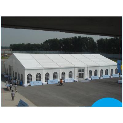 China China Factory Anti-fire Aluminum Alloy Large Canopy Canvas Party Tent Big Hardened Evicted Event Tent Dubai Tent à venda