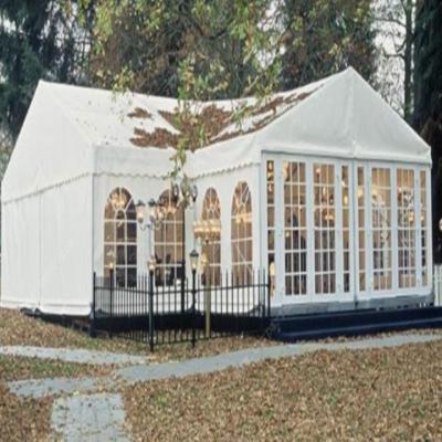 China Commercial extruded aluminum tent hard pressed and alloy 20x20m event marquee wedding price à venda