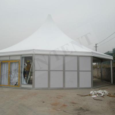中国 Fire Retardant And UV Against 15m Diameter Marquee Party Tent Octagonal Event Tent 販売のため
