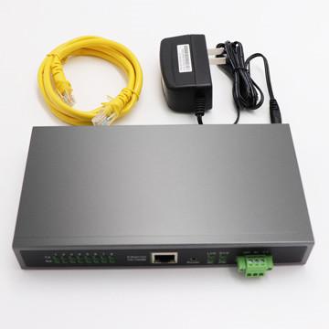 China TCP UDP 8 puertos servidor serie 8 puertos servidor serie 100M Ethernet en venta