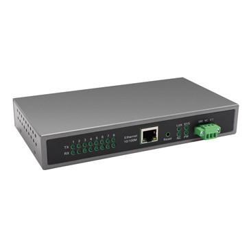 Quality 8 Ports 32bit Serial Device Server 400MHZ Ip To Serial Converter for sale