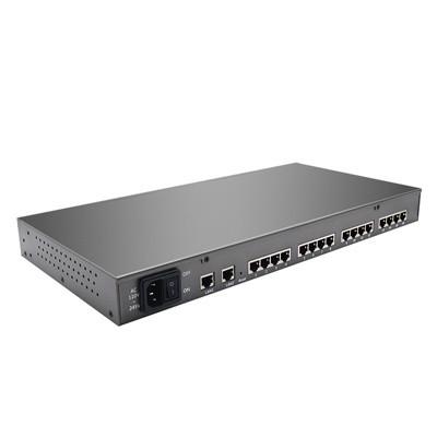 Quality 16 Ports 650MHZ Serial Device Server Rack Mounted Ethernet Serial Port for sale