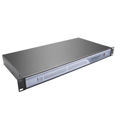 Quality 32 Ports Rack Mounted Ethernet Terminal Server Rs232 Console Server for sale