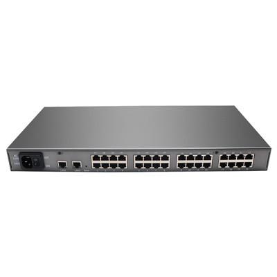China 32 Ports Rack Mounted Ethernet Terminal Server Rs232 Console Server for sale
