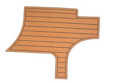 China Synthetic EVA Synthetic Teak Deck for sale