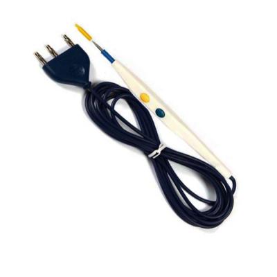 China Metal Electrosurgical Hand Control Pencil Monopolar Diathermy Pencil for sale