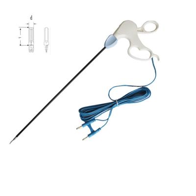 China Instrumentos cirúrgicos laparoscópicos de eixo de 330 mm personalizados com agarrador à venda