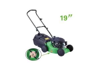China 4HP Petrol 4 Stroke Lawn Mower 60mm Grass Cutter For Home Garden for sale