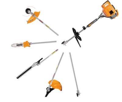China 52CC Multi Function 5 In 1 Garden Tool Garden Maintenance Equipment RM-MT520 for sale