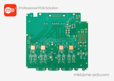 China Immersion Gold PCB Green Soldermask High Quality PCB Manufactur Microwave Radio Frequency Communication Board for sale