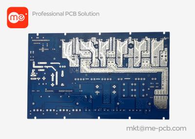 China Prototype PCB &Mass PCB for Blue Soldermask 2L bare PCB   professional ROHS 94v0 SMD/SMT printed circuit board PCB PCBA for sale