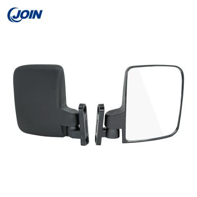 China ODM Golf Cart Mirrors Adjustable Nylon Folding Side Mirror Black for sale