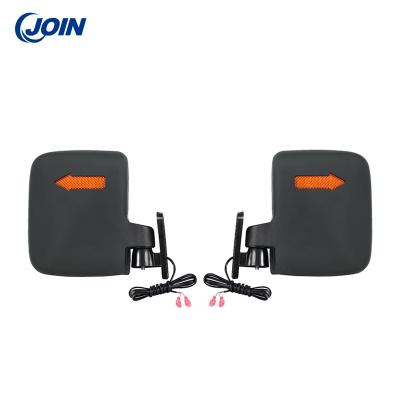 China Removable Golf Buggies Rear View Mirrors With Turn Signs for sale