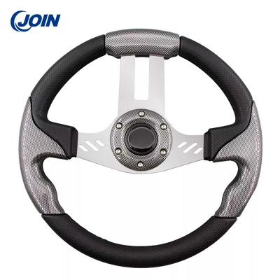 China PVC Electric Golf Cart Steering Wheel Universal 13 Inch Steering Wheels for sale