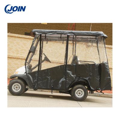 China PVC Golf Cart Enclosure 4 Passenger Golf Cart Cover Waterproof ODM for sale