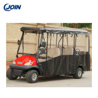 Chine ODM portatif de couverture de pluie de voiture de golf de clôture de chariot de golf de 6 Seater à vendre