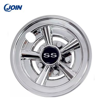 China 8in Hub Caps Golf Cart Wheels And Tires Snug Durable Wheel Cover for sale