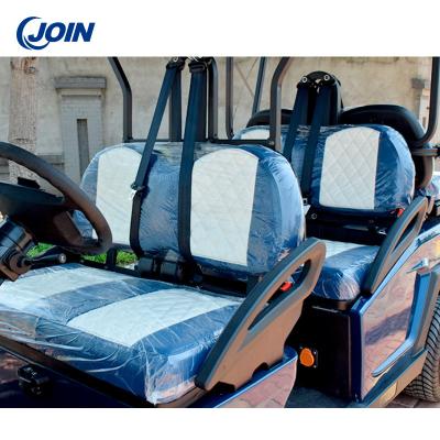 China Flip Custom Golf Cart Seat Sustained Bicolor Golf Seat 4 Passenger for sale