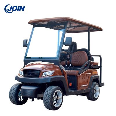 China Permanent Custom Golf Cart Seat 2N1 Electric Golf Buggy 2 Seater for sale