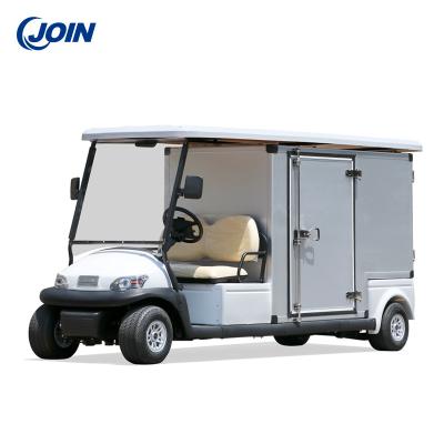 China Customized Golf Cart Cargo Boxes Aluminum Three Panel Sliding Door For Utility Carts à venda