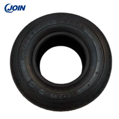 China Ruedas y neumáticos de goma del carro de golf del negro de 6 capas en venta