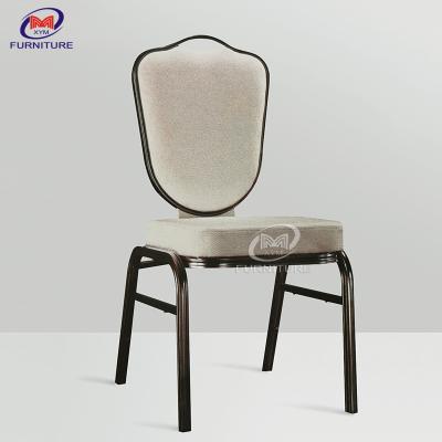 China Grey Flexible Back Hotel Banquet Chair High Grade Molded Foam Stacking Banquet Chairs for sale