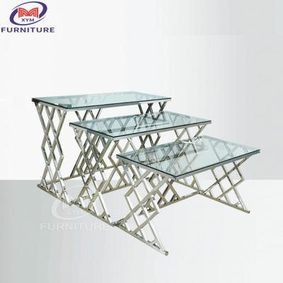 China ODM Hotel Equipment And Supplies Liftable Folding Ladder Stainless Steel Material for sale