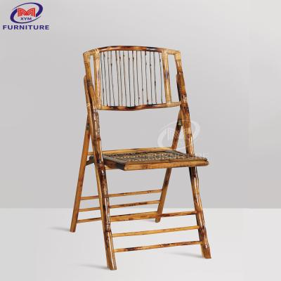 China Producto de bambú plegable de la boda de Wimbledon del vintage al aire libre de madera de las sillas en venta