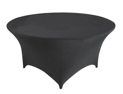 China Stretch Round Banquet Tablecloths Strong Extension Covers And Sashes for sale