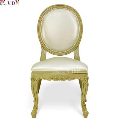China 10Lbs PP Round Back Princess Chair With High Density Sponge Upholstery Assembly en venta