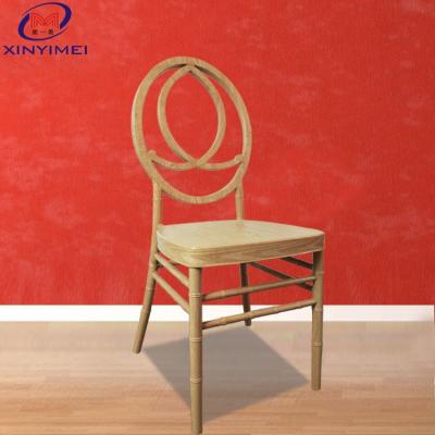 China Fashionable Wedding Banquet Chairs Seven Pole Aluminum Metal Phoenix Bamboo for sale