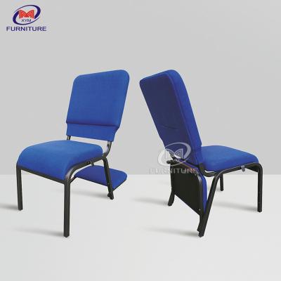 中国 Kneelersが付いている現代装飾された講壇積み重ね可能な教会椅子 販売のため
