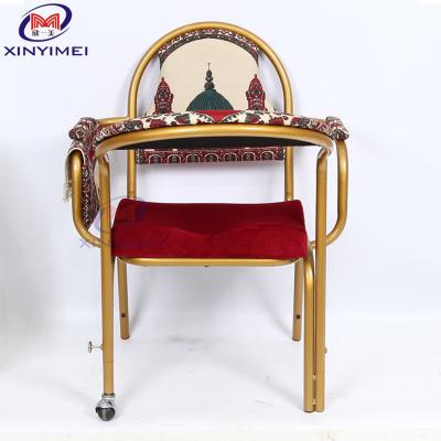 China Portable Islamic Mosque Stackable Church Chairs For Church Sanctuary for sale