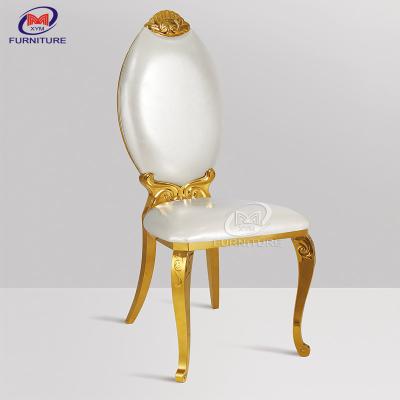 China High End Modern SS Hotel Banquet Chairs For Marriage Hall High Back Design for sale