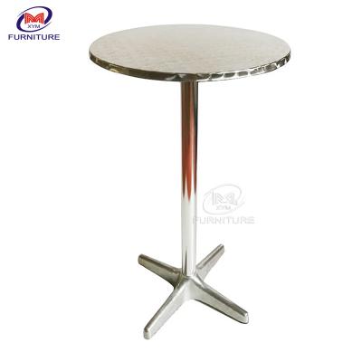 China Cocktail Round Backless Bar Stool Chair Outdoor 4ft Tall for sale