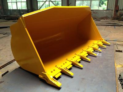 China supply good quality kOMATSU WA350-8 wheel loader standard bucket with bucket teeth for sale