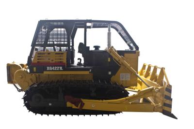 China Chinese XG4221L forestry logging bulldozer with mechnical winch for Africa muddy woodland for sale
