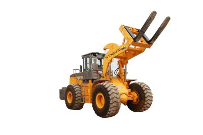 China Cross-country ability 23 ton granite shovel loader with pallet fork  with max lifting height 3480mm for sale